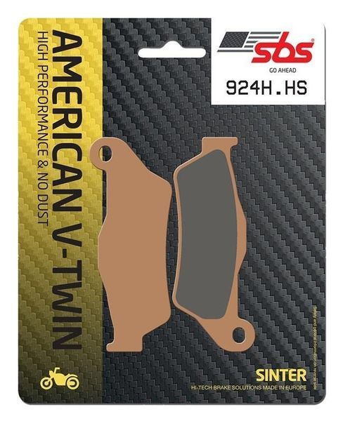 Гальмівні колодки SBS High Performance Rear Brake Pads, Sinter 924H.LS фото