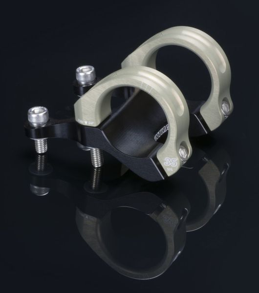 Винос керма Renthal Integra 35 DH Stem, 45mm x 10deg STM114-BKAG фото