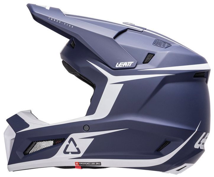 Шлем LEATT Moto 3.5 Helmet+Goggle [Blue], XL 1026000554 фото