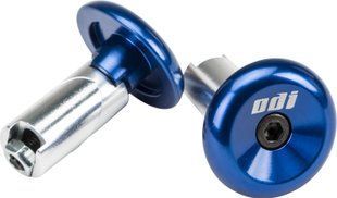 Баренди ODI Aluminum End Plugs w/Lasered Logo BLUE F71APU фото