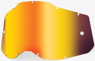 Детская линза 100% AC2/ST2 Youth Lens - Mirror Red, Mirror Lens 59107-00004 фото