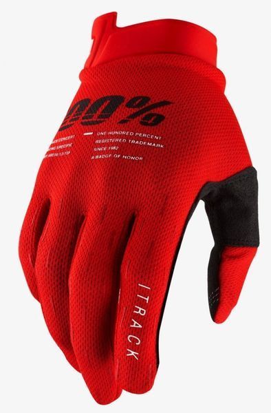 Рукавички Ride 100% iTRACK Glove [Red], S (8) 10008-00015 фото