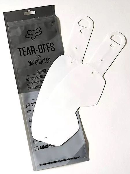 Зривки FOX MAIN II Tear-Offs - 20 pack, No Size 25366-012-OS фото