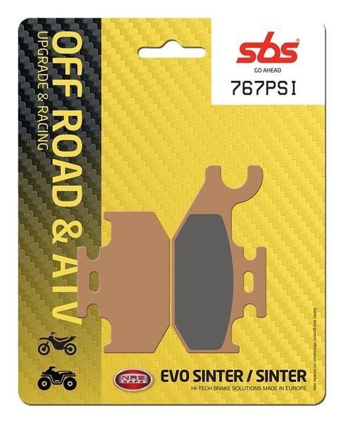 Гальмівні колодки SBS Upgrade Brake Pads, EVO Sinter/Sinter 767PSI фото