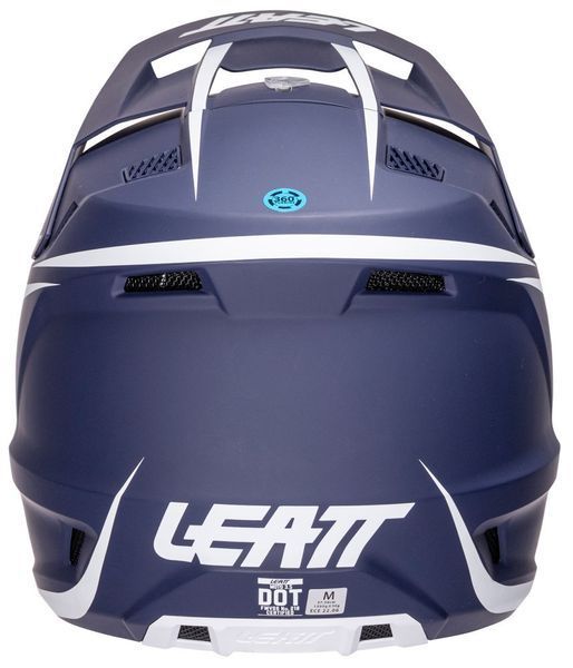 Шолом LEATT Moto 3.5 Helmet + Goggle [Blue], XXL 1026000555 фото