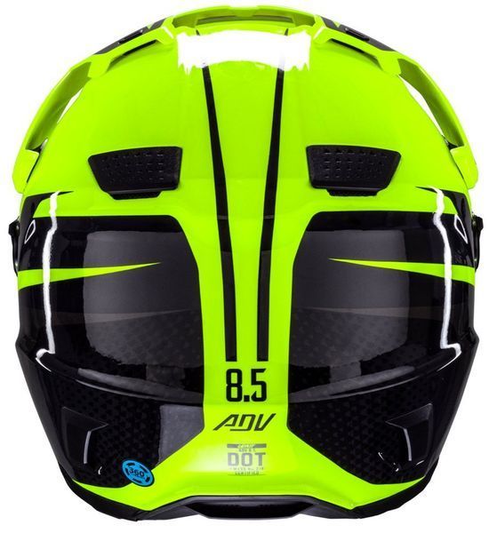 Шолом LEATT 8.5 Adventure Helmet + Goggle [Hi-Viz], M 1025101112 фото