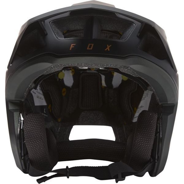 Шолом FOX DROPFRAME PRO HELMET - SIDESWIPE [Gold], M 28420-595-M фото