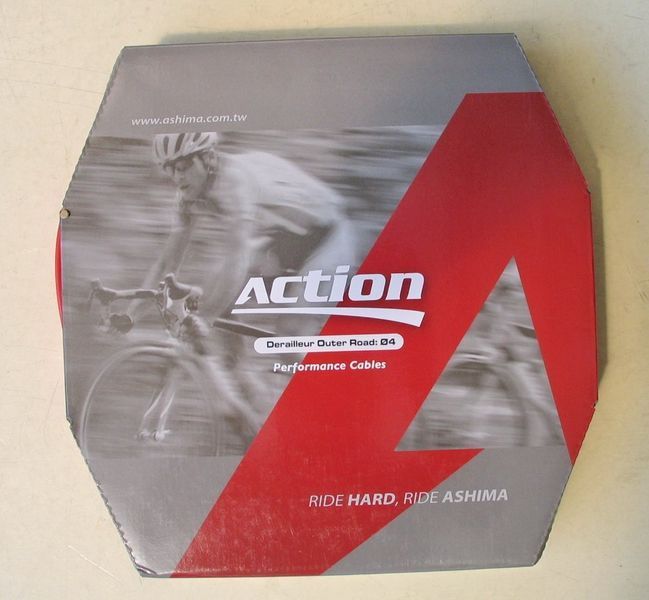 Оплетка переключения скоростей Ashima Action 50м [Red], Gear &Oslash;4.2 mm AM-RD-OC4-WS-RD фото
