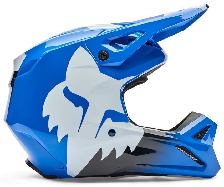 Шлем FOX V1 Helmet - SHIELD [Blue], L 36385-002-L фото