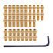 Шипи для педалей DMR Flip Pin Set For Vault Pedal 44pcs Gold DMR-PIN-VAULT-GLD фото 2
