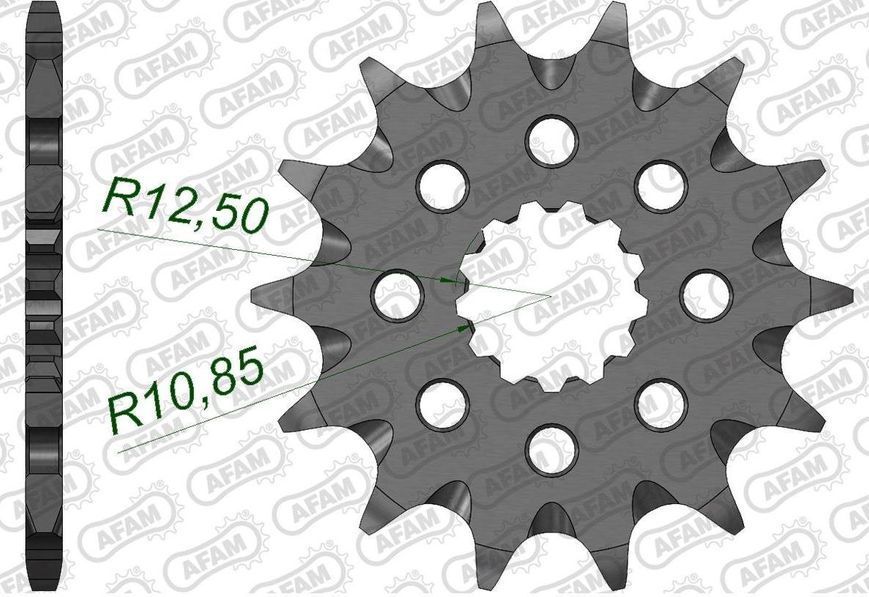Звезда AFAM Grooved Chainwheel 520 - Yamaha, 14z 27500+14 фото