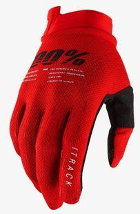 Перчатки Ride 100% iTRACK Glove [Red], M (9) 10008-00016 фото