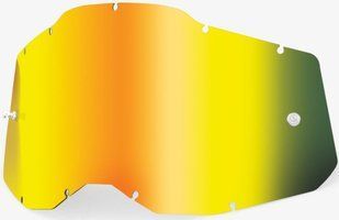 Детская линза 100% AC2/ST2 Youth Lens - Mirror Gold, Mirror Lens 59107-00005 фото