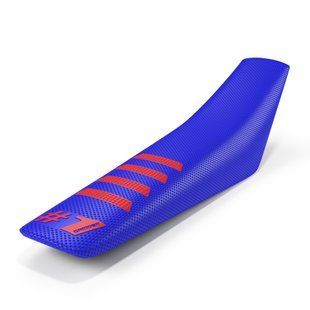 Чохол для мотосидіння Onegripper - RIBBED Blue/Red OGSC02-BERDRD фото