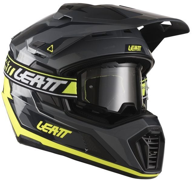 Шолом LEATT 7.5 Adventure Helmet + Goggle [Hi-Viz], M 1026001502 фото