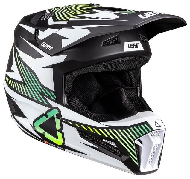 Шлем LEATT Moto 3.5 Helmet + Goggle [Storm Teal], XS 1026000600 фото