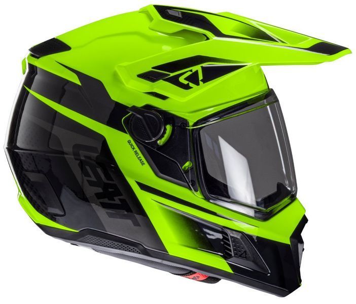Шолом LEATT 8.5 Adventure Helmet + Goggle [Hi-Viz], L 1025101113 фото