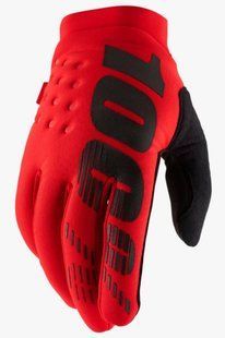 Зимние перчатки RIDE 100% BRISKER Cold Weather [Red], XL (11) 10016-003-13 фото