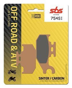 Гальмівні колодки SBS Sport Brake Pads, Sinter/Carbon 767SI фото