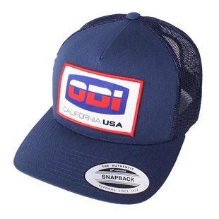 Кепка ODI California Hat Flat Bil Retro/Dad Navy/Wht G05CARTDU фото
