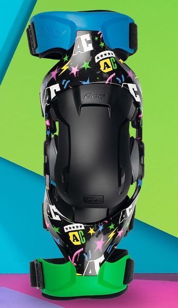 Детские наколенники POD MX K4 2.0 Youth Knee Brace [AC9], One Size K4027-AC9-YTH фото