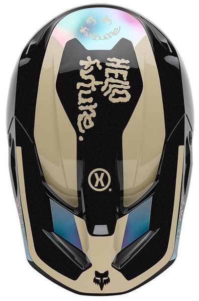 Шолом FOX V1 Helmet - HELLO FUTURE [Black], XXL 33530-001-2X фото