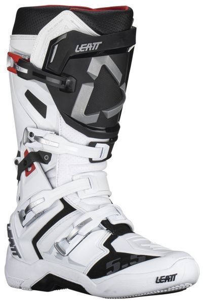 Мотоботы LEATT 5.5 FlexLock Boot [White], 9 3023050302 фото