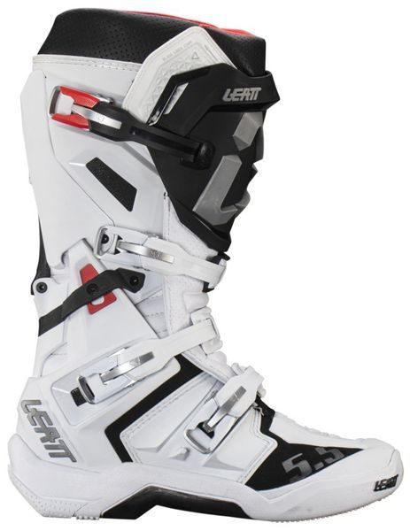 Мотоботы LEATT 5.5 FlexLock Boot [White], 9 3023050302 фото