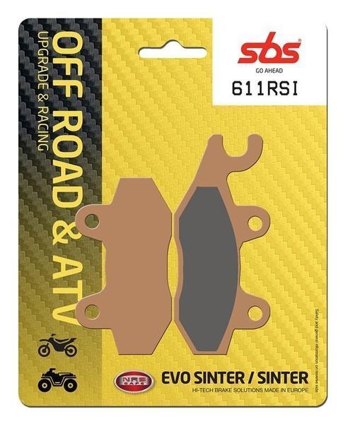 Тормозные колодки SBS Racing Brake Pads, EVO Sinter/Sinter 611RSI фото