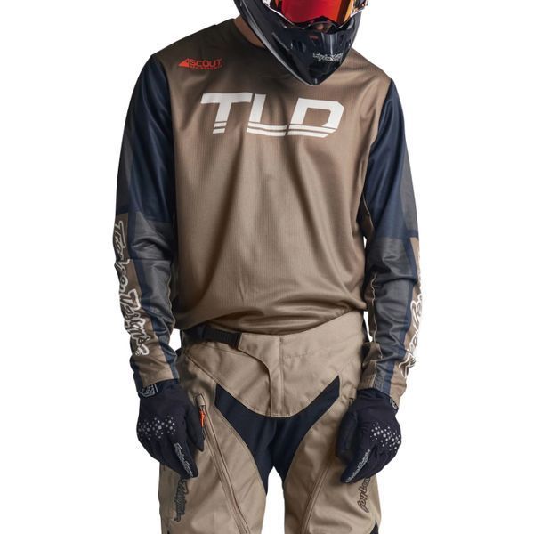 Мото джерси TLD Scout GP Jersey RECON [GRAVEL/BEETLE] LG (брак) 367311014-1 фото