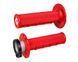 Мото грипсы ODI HALF-WAFFLE MX V2 Lock-On Red
