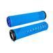 Грипсы ODI CF Grip v2.1 Lock-On Blue/White F35CFUW-B фото 1