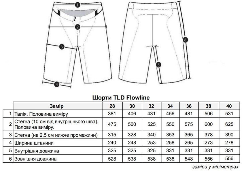 Велошорти TLD FLOWLINE SHORT SHELL Camo [Woodland] XL 253911005 фото