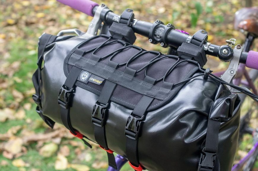 Нарульная сумка KasyBag Handlebar Roll Road Black KWB-HR-ROAD-blk фото