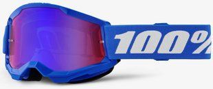 Детские очки 100% STRATA 2 Youth Goggle [Blue], Mirror Lens 50032-00008 фото