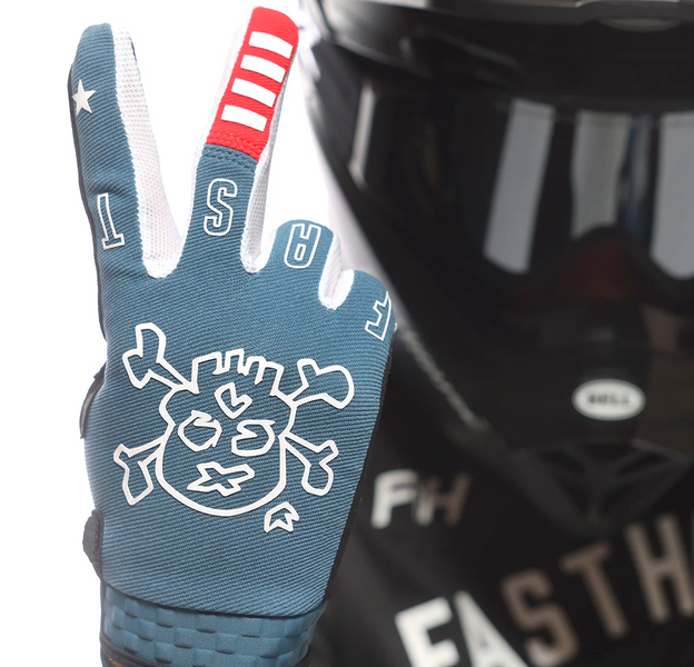 Перчатки FASTHOUSE Speed ​​Style The Bird Glove, Teal - MD 405001-30-09 фото