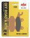 Тормозные колодки SBS Sport Brake Pads, Sinter/Carbon 611SI фото 2