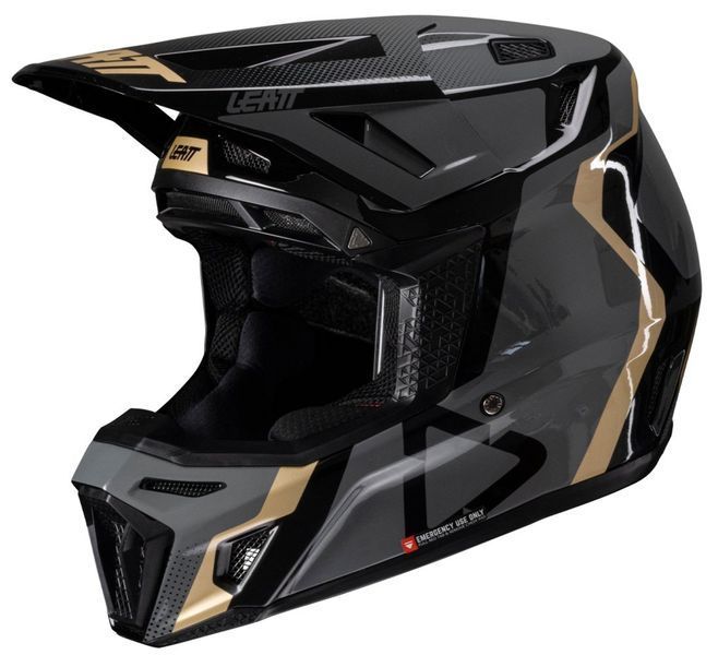 Шлем LEATT Moto 8.5 Helmet + Goggle [Black], XL 1025100144 фото