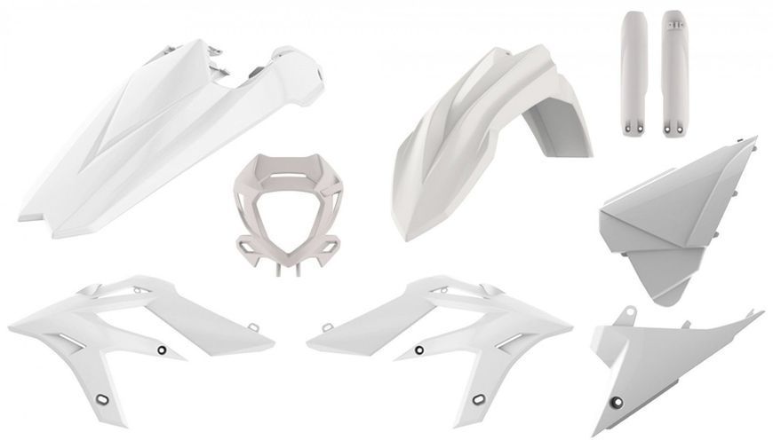 Пластик Polisport ENDURO kit - Beta X (20-) [White], Beta 91061 фото