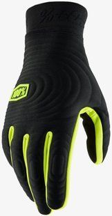 Зимние перчатки 100% BRISKER XTREME Glove [Fluo Yellow], S (8) 10030-00001 фото