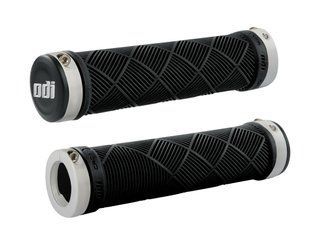 Гріпси ODI Cross Trainer MTB Lock-On Bonus Pack Black w/White Clamps (чорні з білими замками) D30CTB-W фото