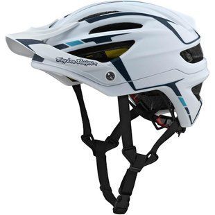 Вело Шлем TLD A2 MIPS HELMET [SLIVER WHITE/MARINE] S 132257021 фото