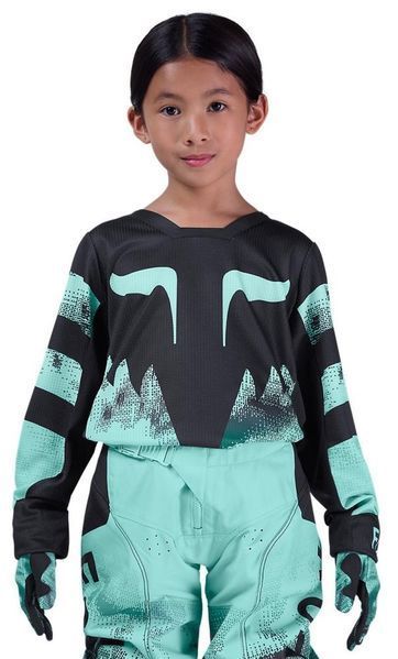 Детские джерси FOX 180 Youth Jersey - KAIROS [Turquoise], YL 36312-295-YL фото