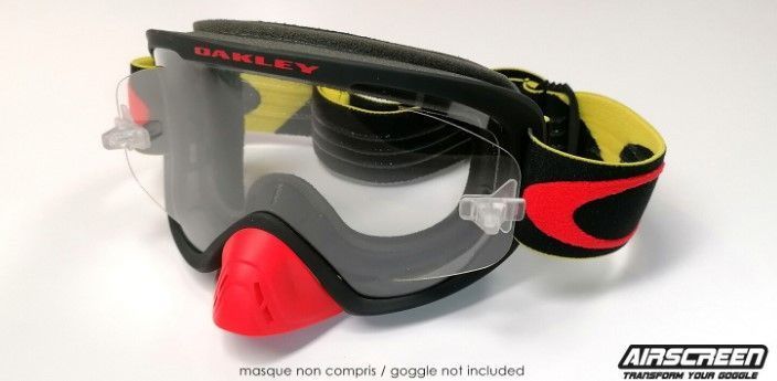 Линза AirScreen для очков Oakley O-Frame 2.0 PRO MX с застежками, Прозрачный ( Clear ) 010-003-01 фото