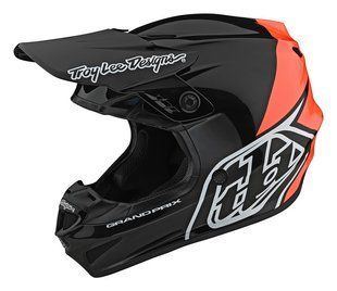 МотоШолом TLD GP HELMET [BLOCK BLACK / ORANGE ] M 103582023 фото