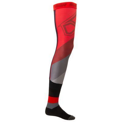 Шкарпетки під брейси MSR Full Length Knee Brace Sock Size 6-9 (39-43) Red/Black RE2078010002 фото