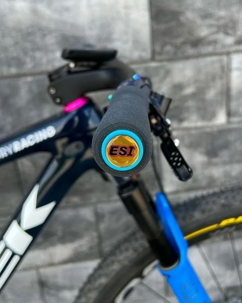 Заглушки керма ESI Bar Plug Yellow, жовті BP1YL фото