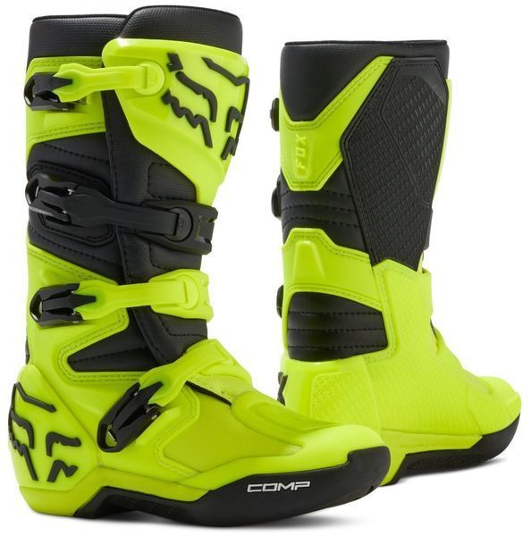 Мотоботи FOX Comp Youth Boot [Flo Yellow], 8 30471-130-8 фото
