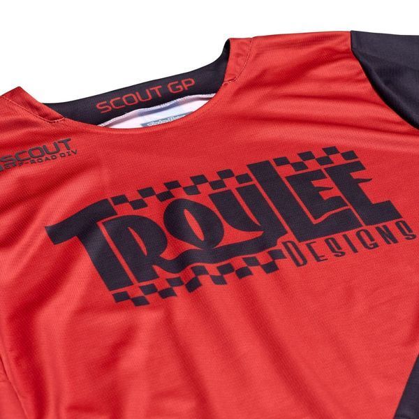 Мото джерси TLD SCOUT GP JERSEY; BIG LEE [BLACK/BURNT ORANGE] SM 367219002 фото