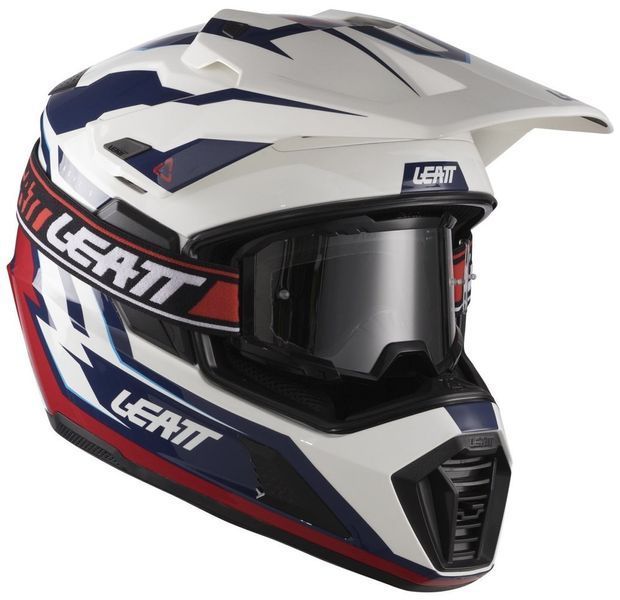 Шолом LEATT 7.5 Adventure Helmet + Goggle [Royal], M 1026001702 фото